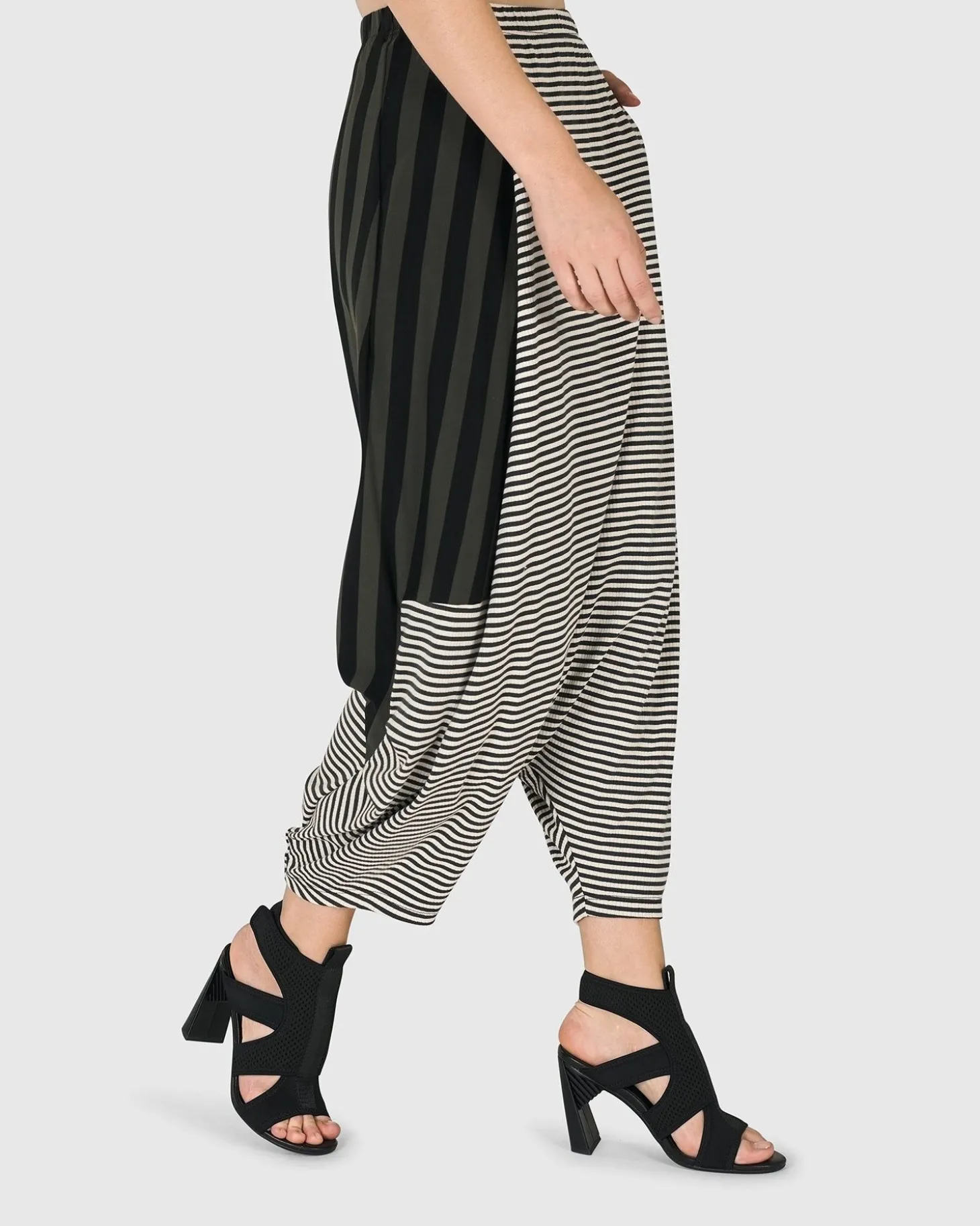 Urban Imperial Harem Pants, Stripes