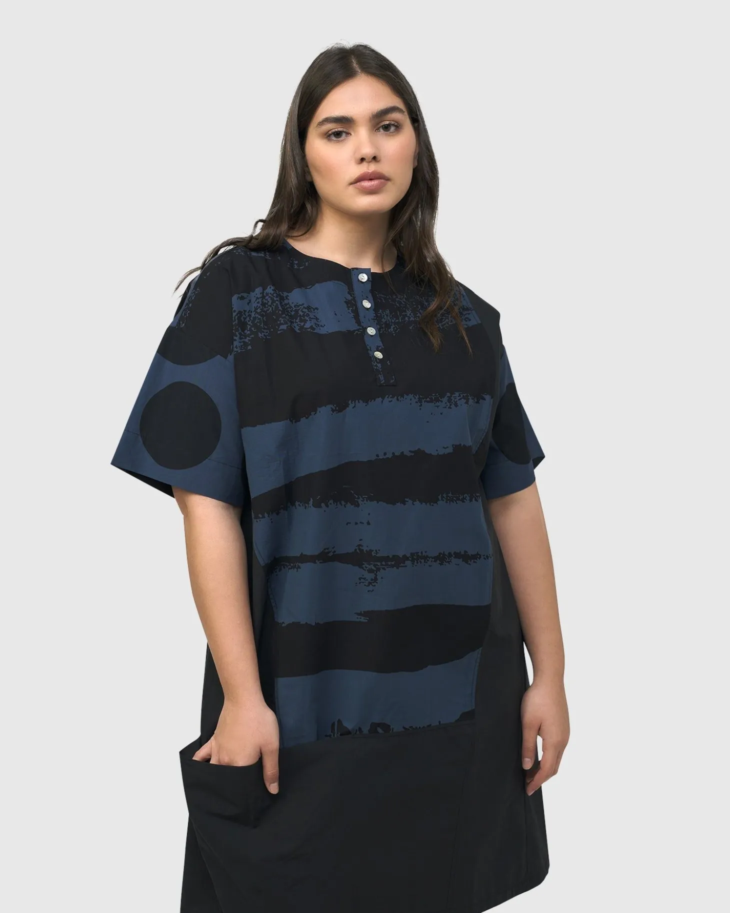 Urban Ipanema Shift Dress, Navy