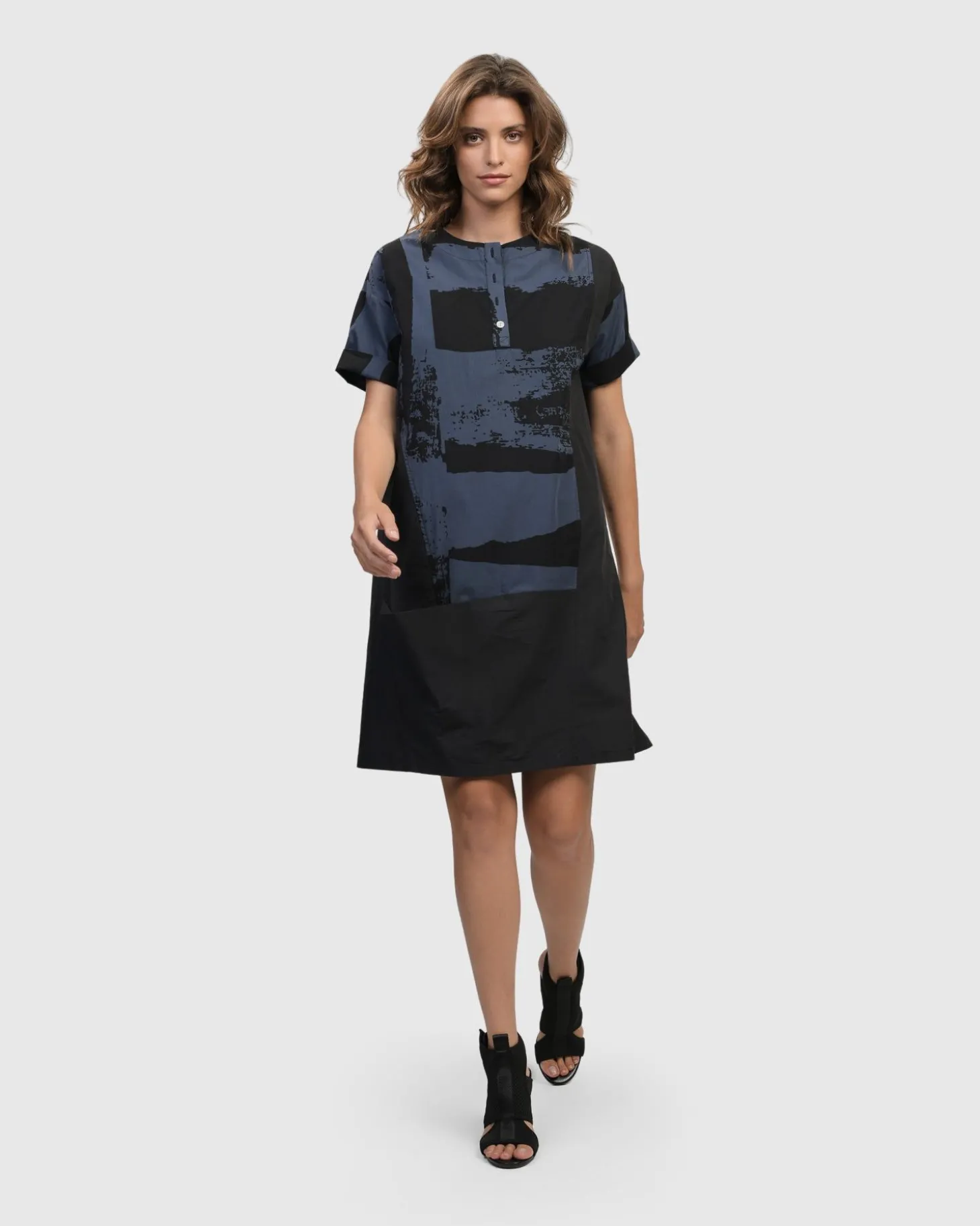 Urban Ipanema Shift Dress, Navy