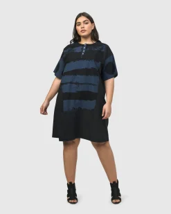 Urban Ipanema Shift Dress, Navy