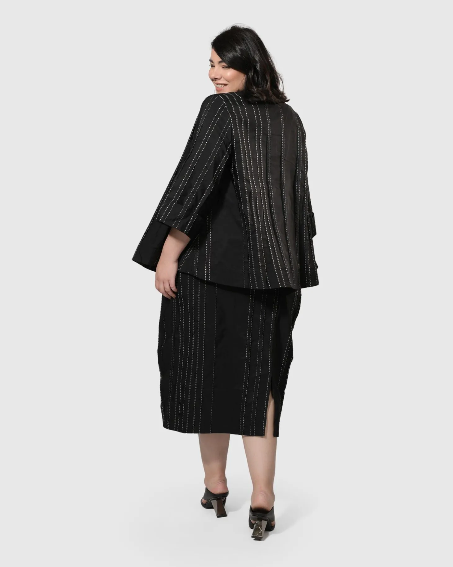 Urban Kate Topstitched Skirt, Trails