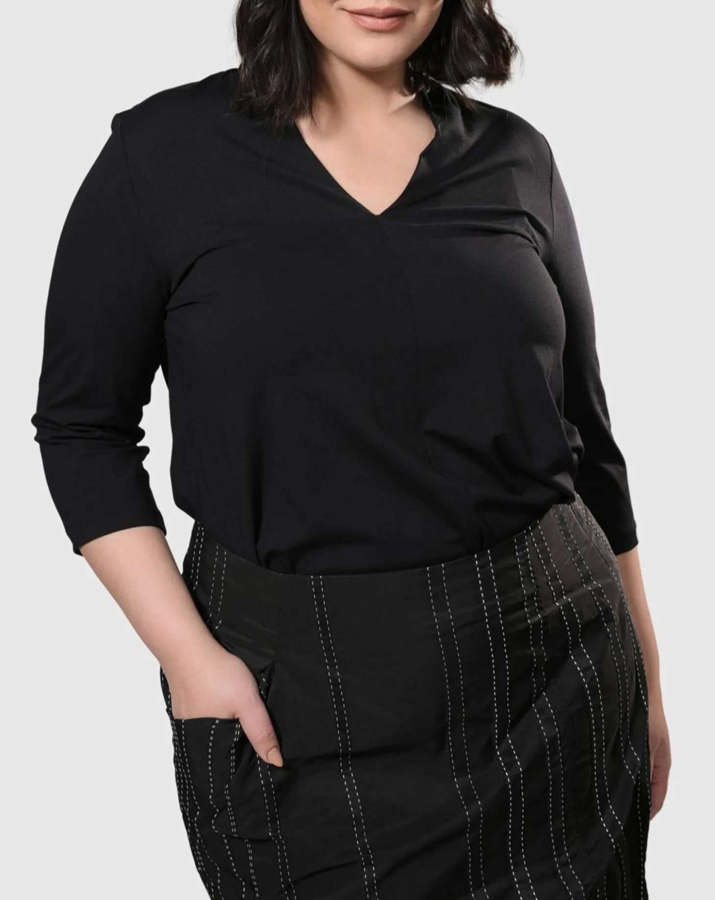 Urban Kate Topstitched Skirt, Trails