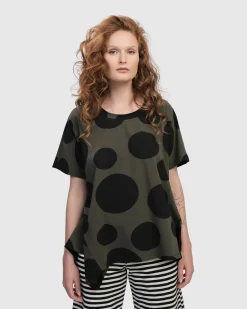 Urban Kiki Relaxed Top, Khaki