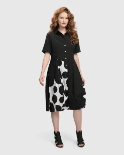 Urban Lafayette Wonderful Shirt Dress, Black