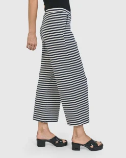 Urban Lagoa Striped Pants, Navy