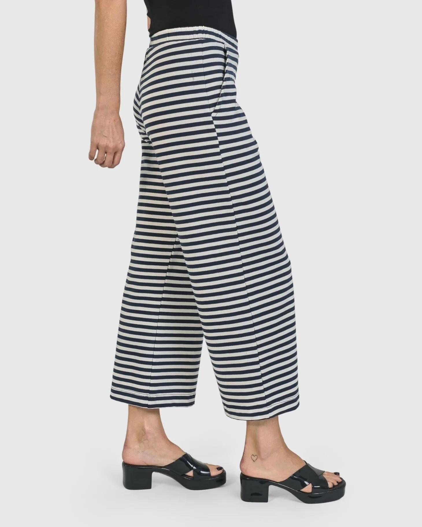 Urban Lagoa Striped Pants, Navy