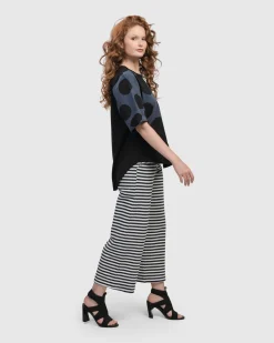 Urban Lagoa Striped Pants, Navy