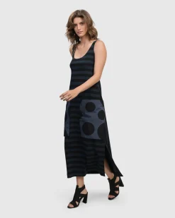 Urban Maxi Tank Dress, Navy