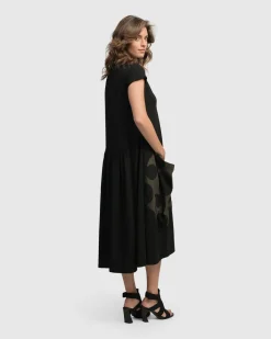 Urban Melody Midi Dress, Khaki