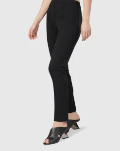 Urban Metropolitan Slim Trousers, Black