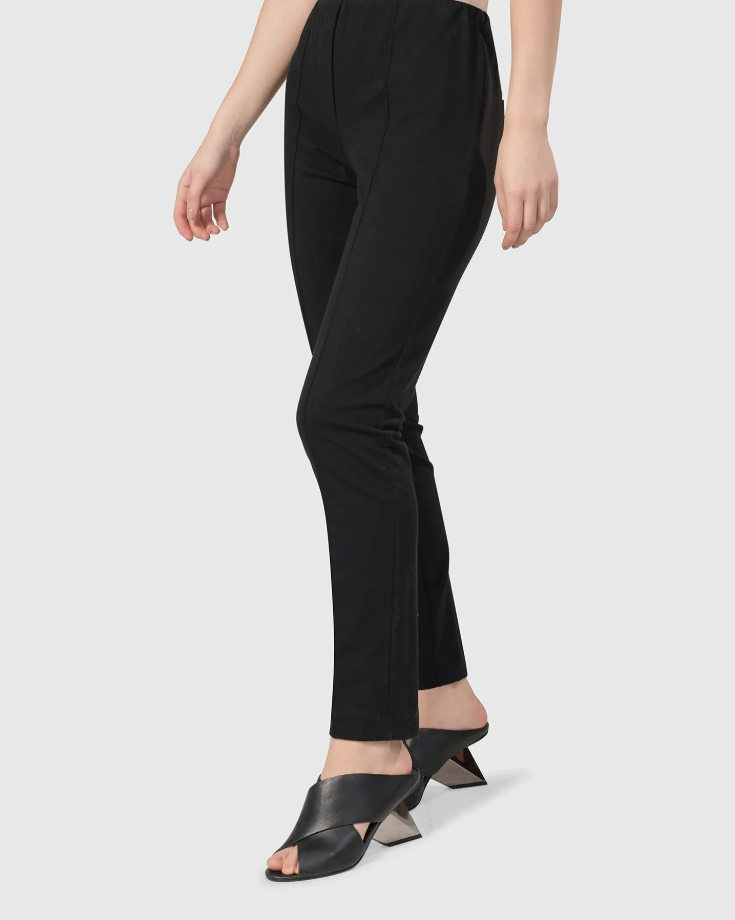 Urban Metropolitan Slim Trousers, Black