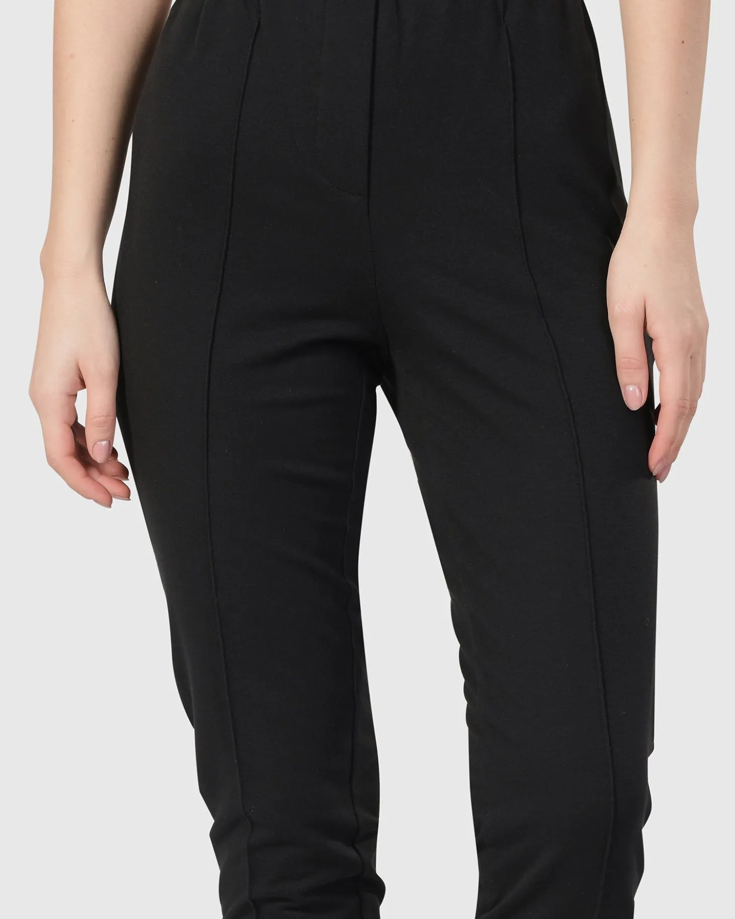 Urban Metropolitan Slim Trousers, Black
