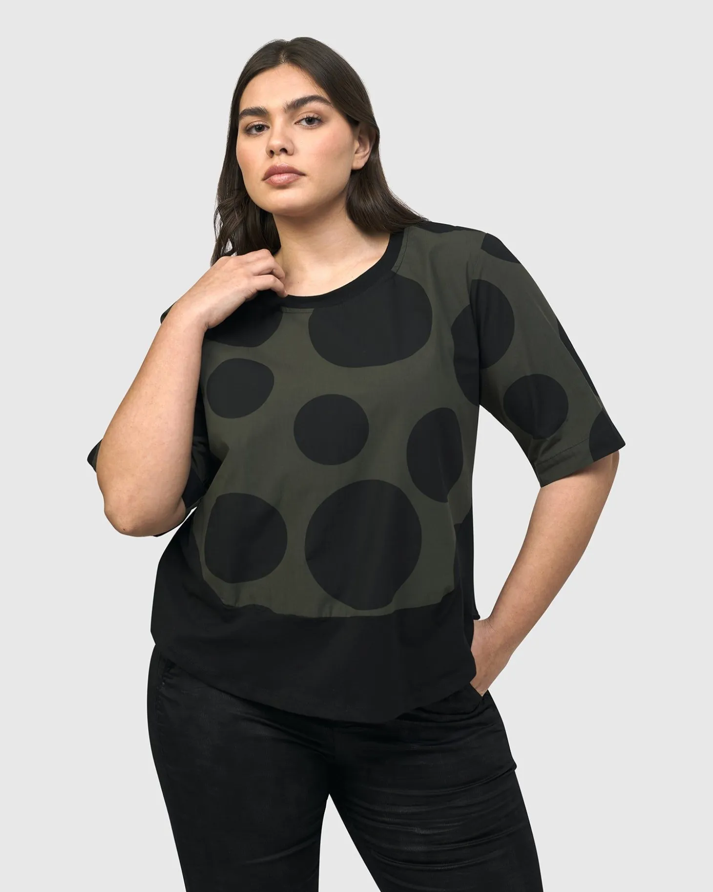 Urban Miyazaki Dots Tee, Khaki