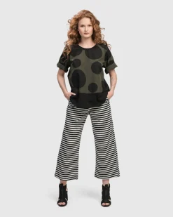 Urban Miyazaki Dots Tee, Khaki