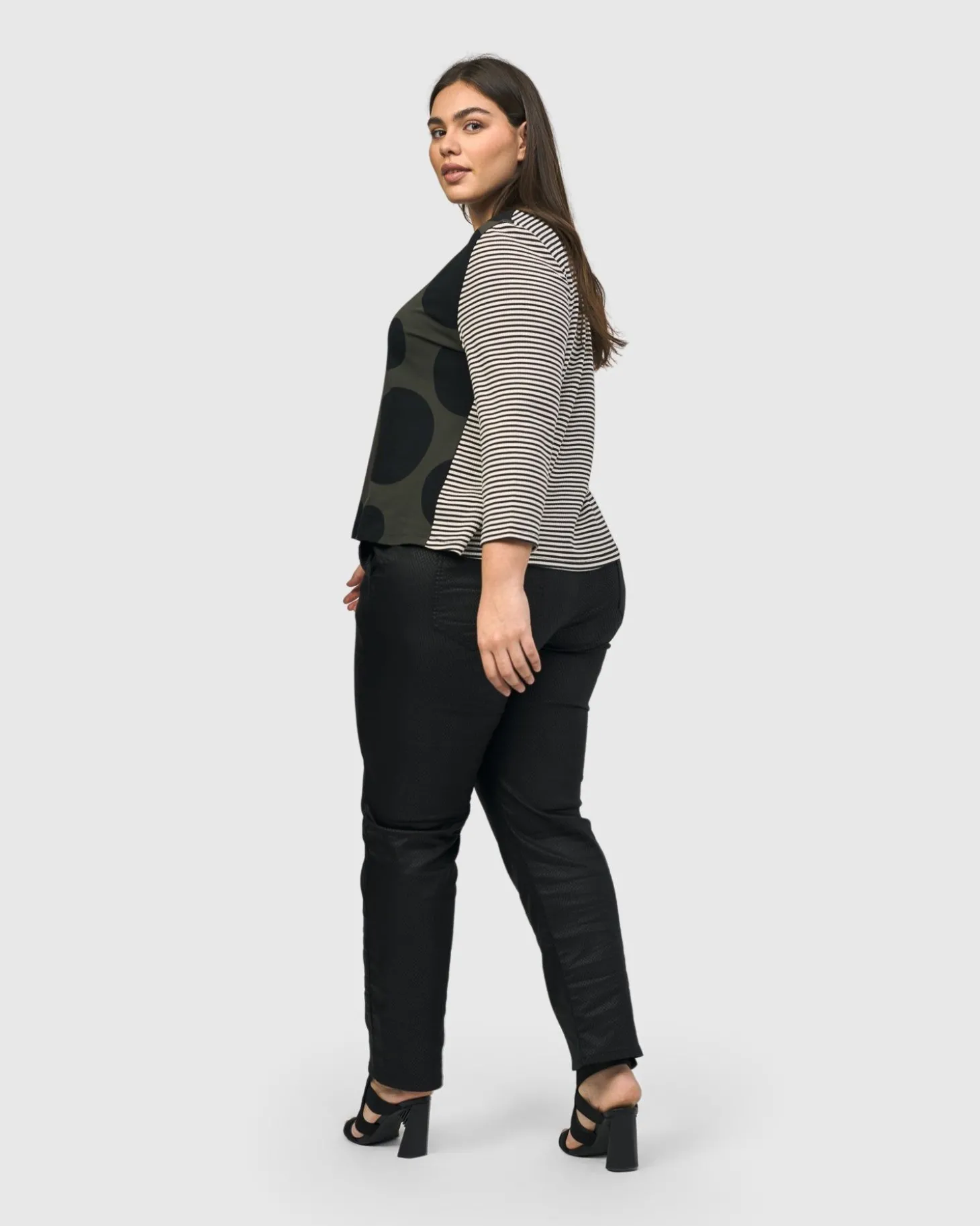 Urban Mononoke Cardigan Top, Stripes