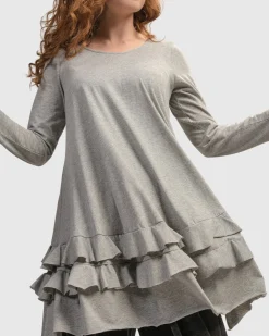 Urban Options Top, Gray