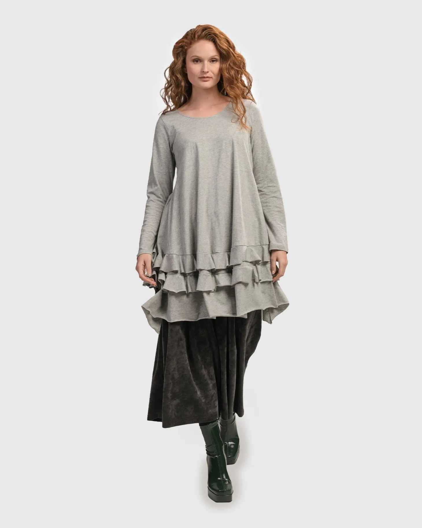 Urban Options Top, Gray