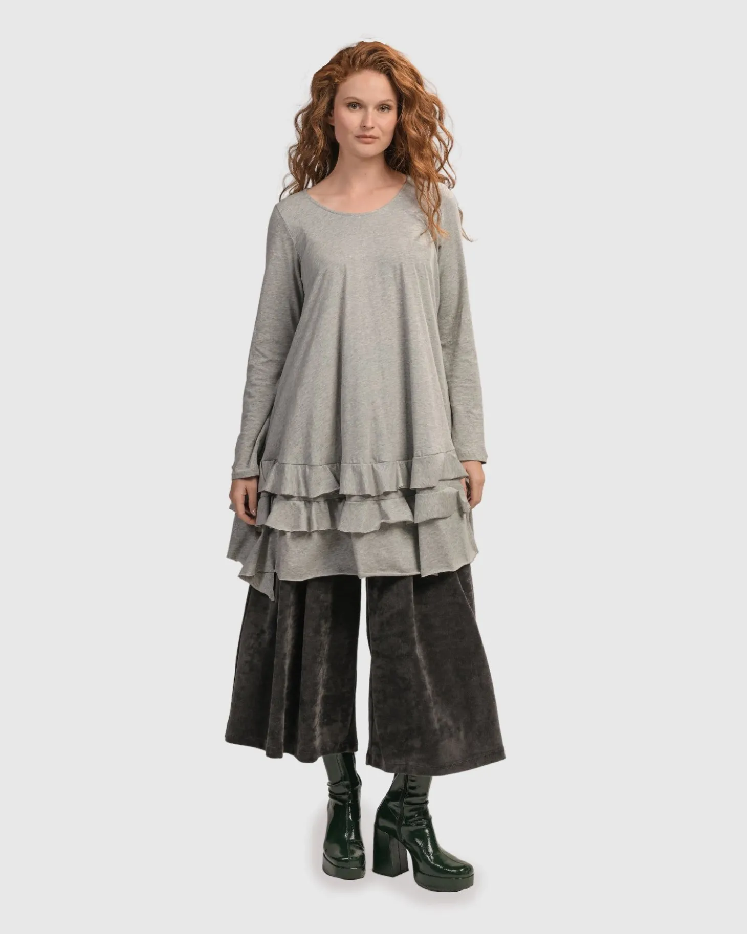 Urban Options Top, Gray