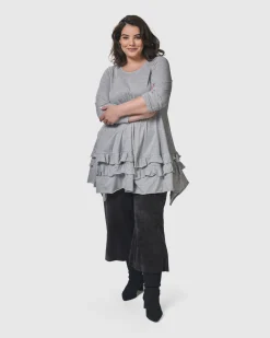 Urban Options Top, Gray