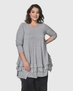 Urban Options Top, Gray