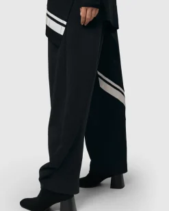 Urban Ribbon Punto Pants, Black