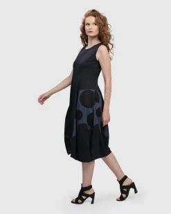 Urban Sleeveless Cocoon Dress, Navy