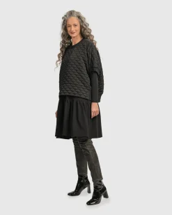 Urban Soft Punk Top, Black