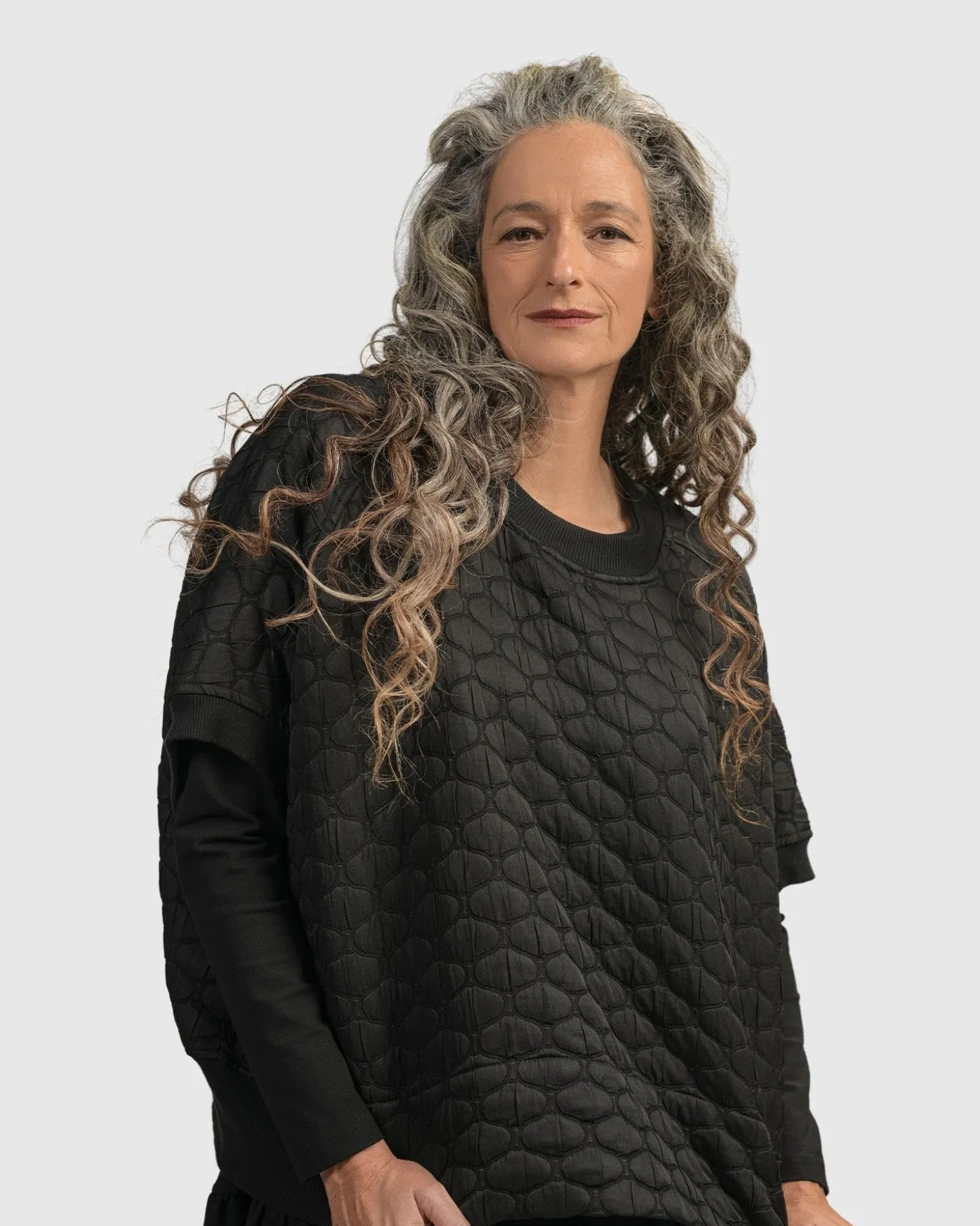 Urban Soft Punk Top, Black
