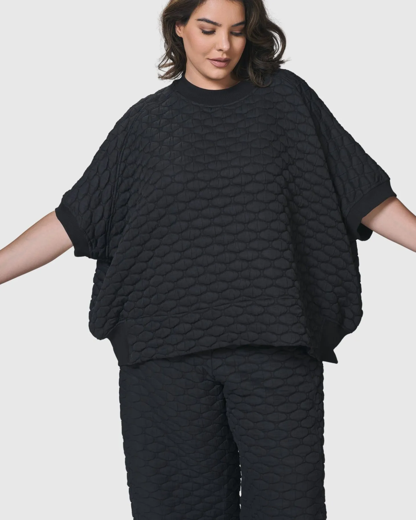 Urban Soft Punk Top, Black