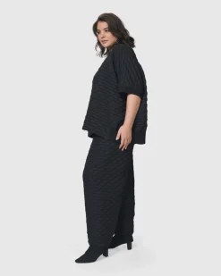 Urban Soft Punk Top, Black