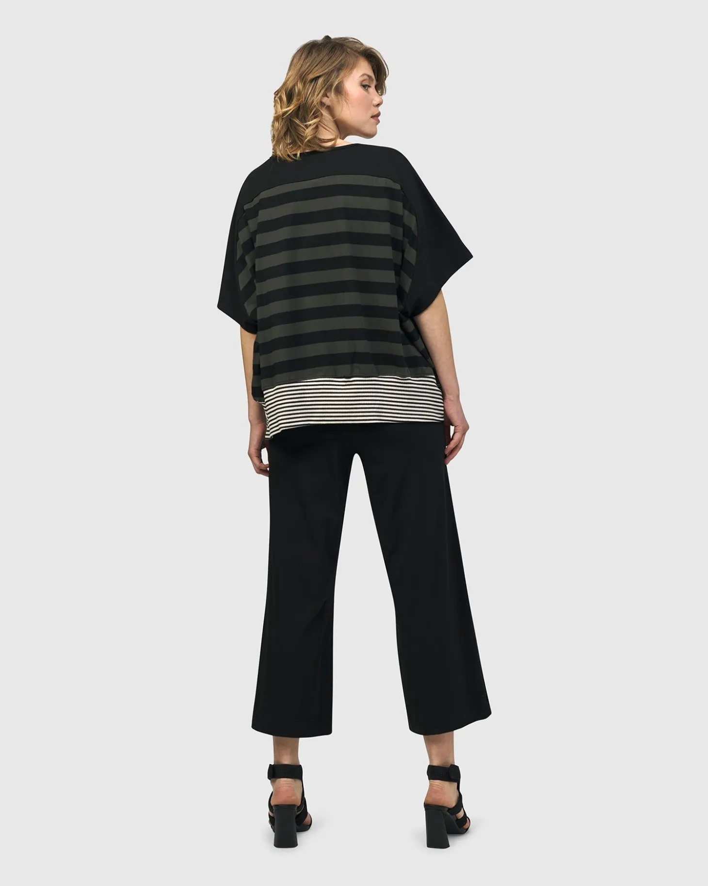Urban Splice Boxy Tee, Stripes