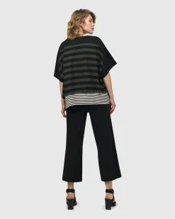 Urban Splice Boxy Tee, Stripes