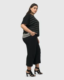 Urban Splice Boxy Tee, Stripes