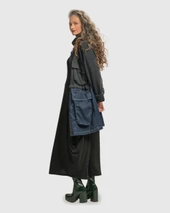 Urban Strut Boxy Coat, Denim