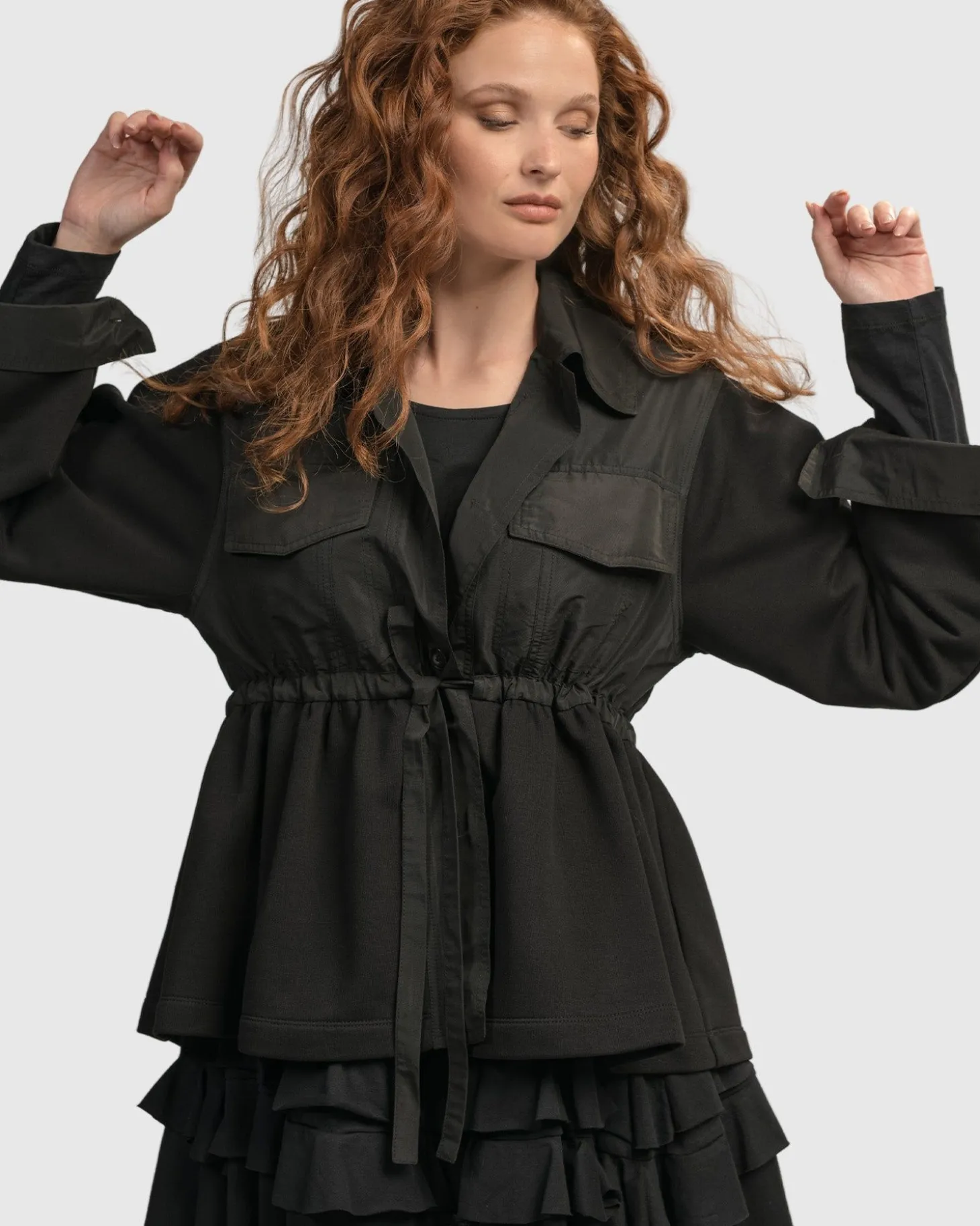 Urban Strut Poker Jacket, Black