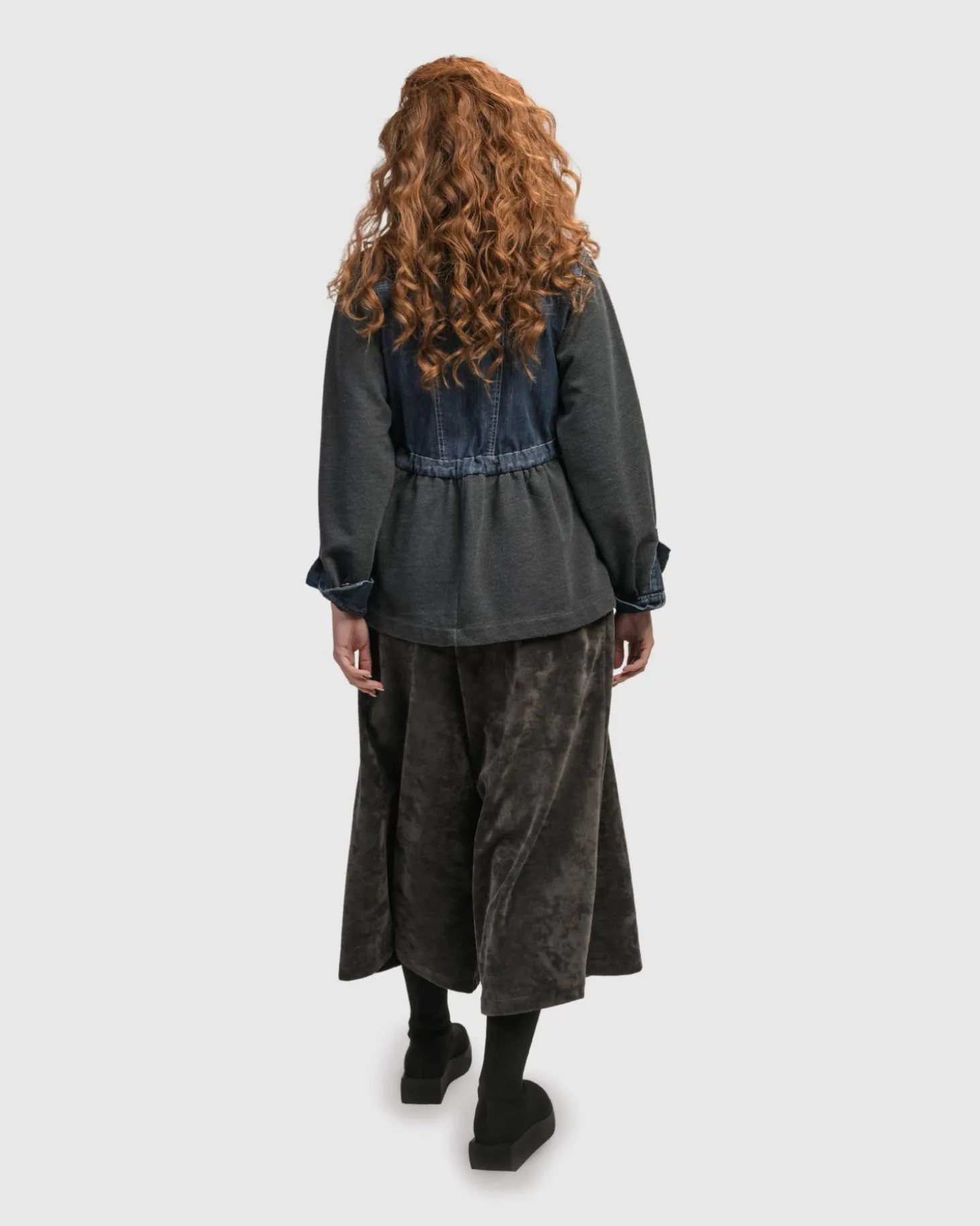 Urban Strut Ruched Jacket, Denim