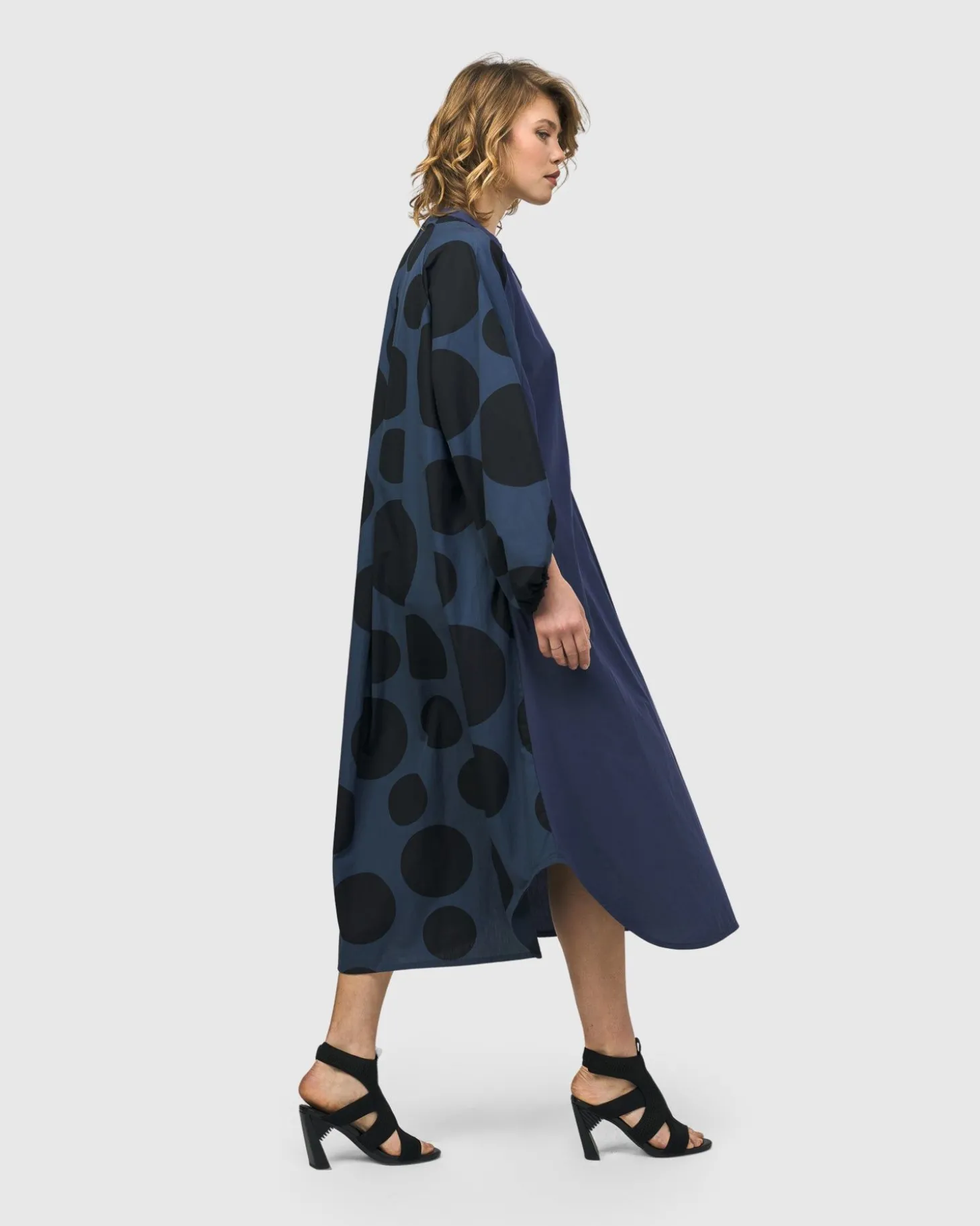 Urban Vista Caftan Dress, Navy