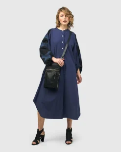 Urban Vista Caftan Dress, Navy