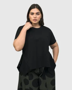 Urban Yamamoto Relaxed Top, Black