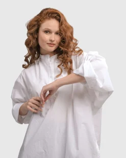 Urban Zen Tunic Top, White
