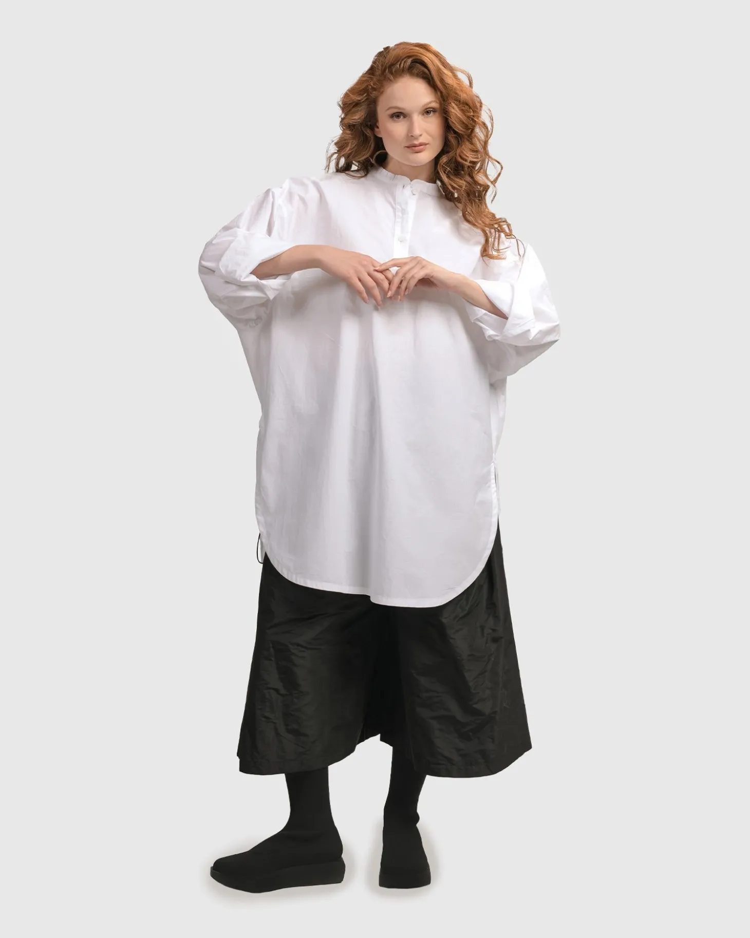 Urban Zen Tunic Top, White