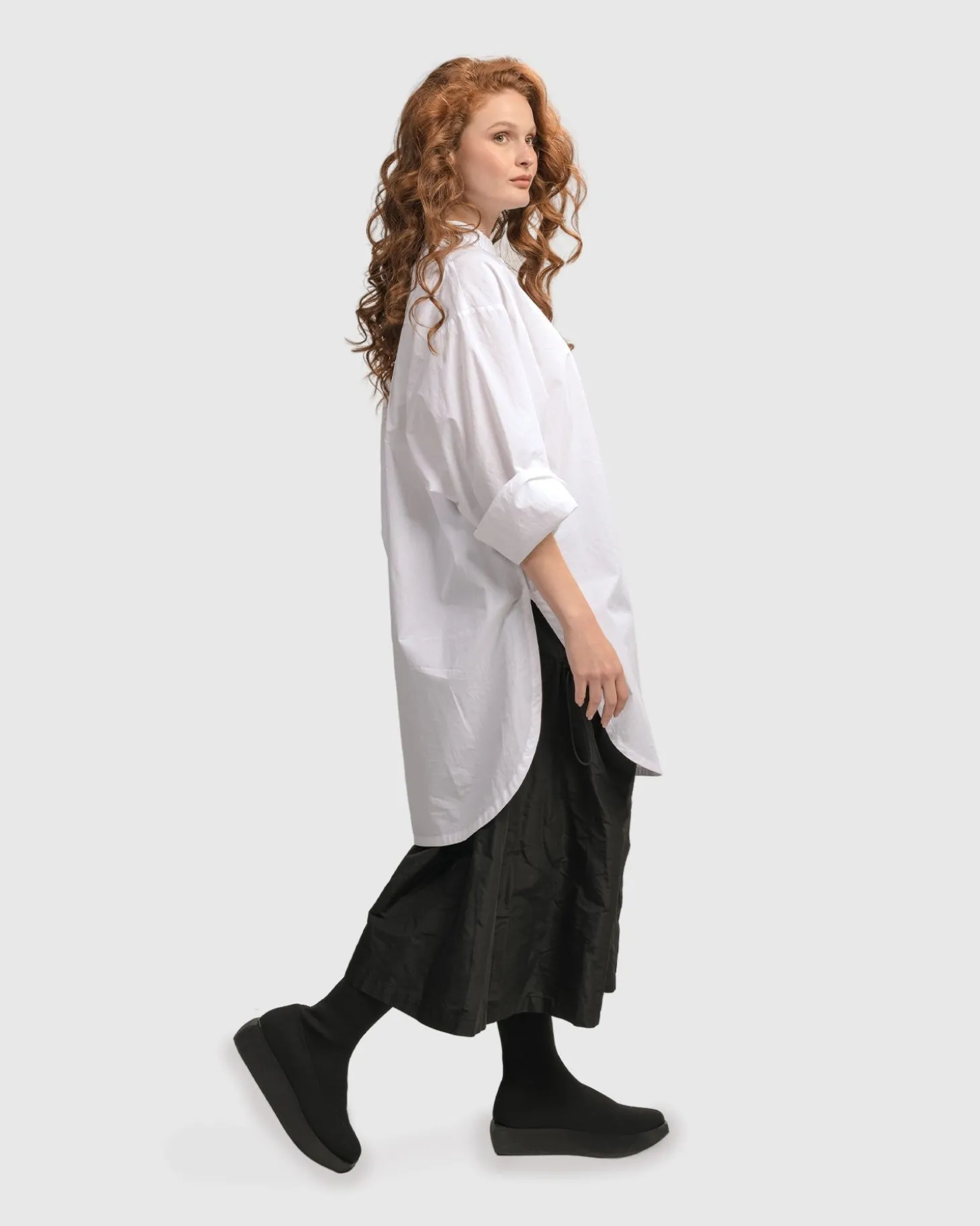 Urban Zen Tunic Top, White