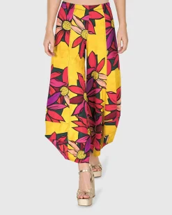 Wildflower Punto Pants, Bouquet