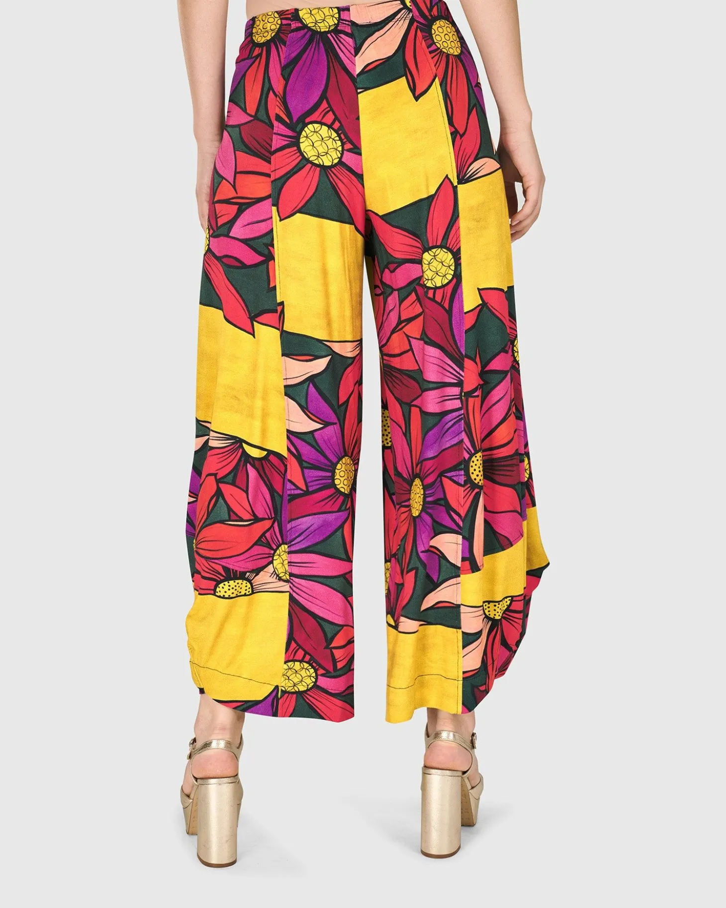 Wildflower Punto Pants, Bouquet