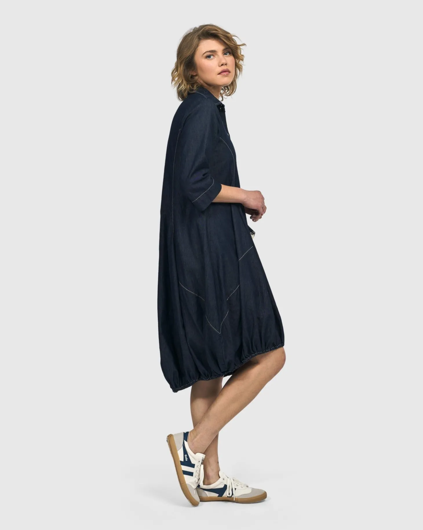 Winona Wonderful Dress, Denim