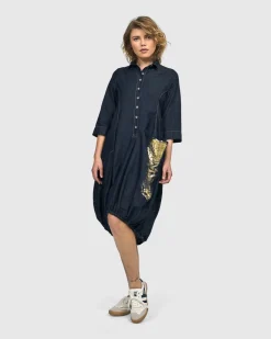 Winona Wonderful Dress, Denim